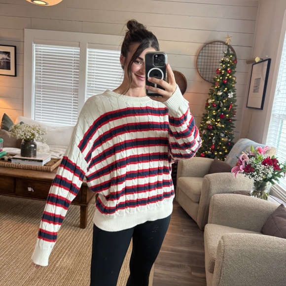 100% Cotton Cotton On Cable Knit Sweater - Picture 3 of 4